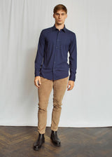 BS Delfin Performance Fit Shirt - Navy