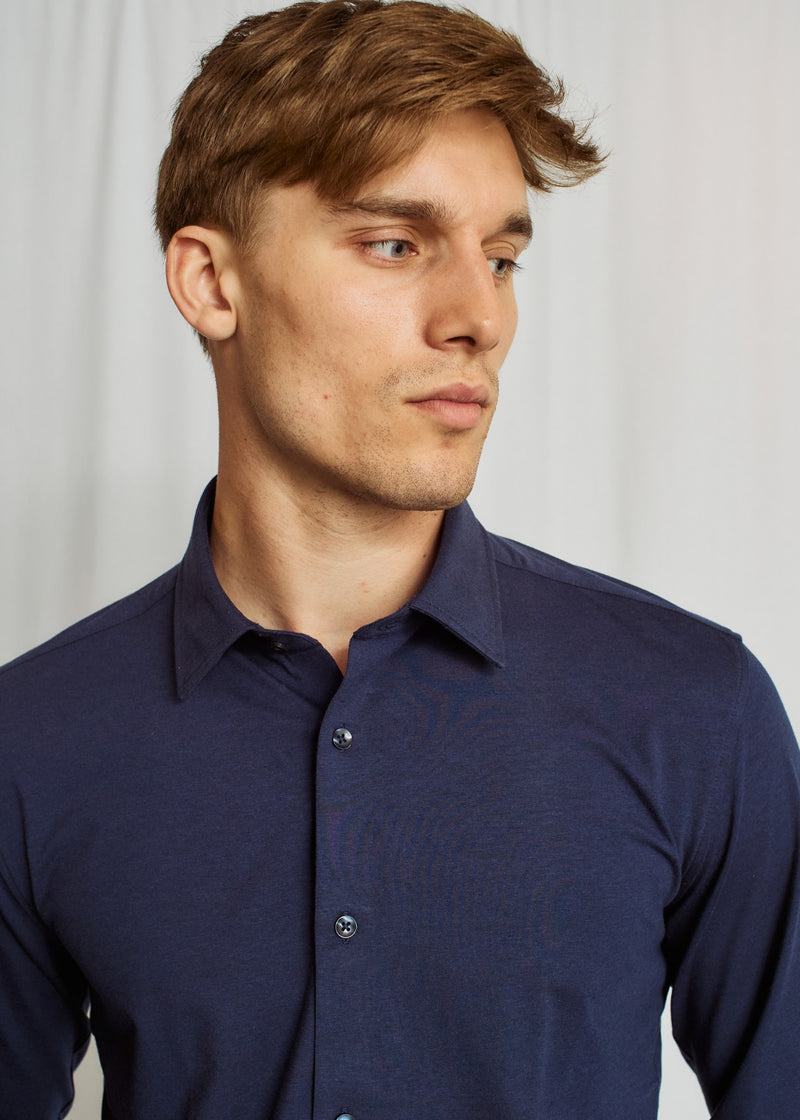 BS Delfin Performance Fit Shirt - Navy