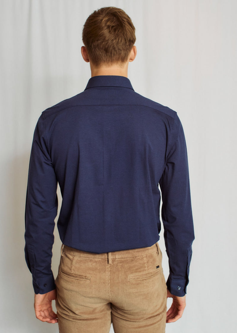 BS Delfin Performance Fit Shirt - Navy