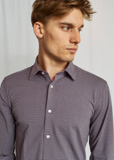 BS Rio Performance Fit Shirt - Bordeaux