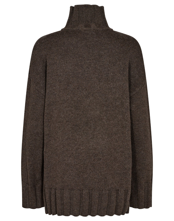 BS Antoinette Oversized Fit Knitwear - Brown