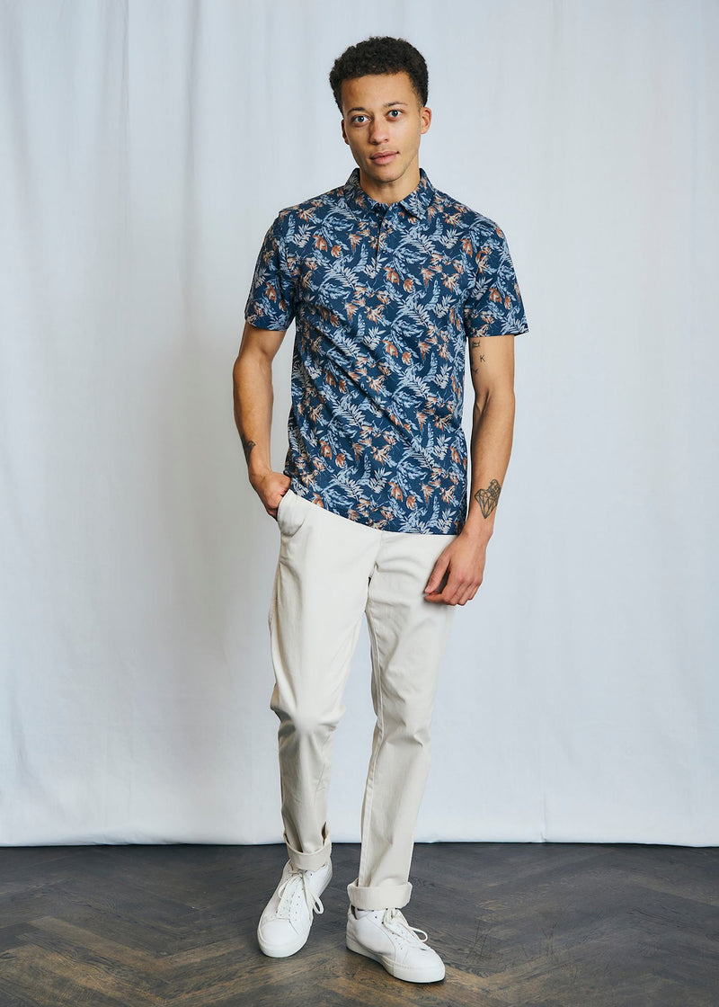 BS Iriomote Regular Fit Polo - Navy