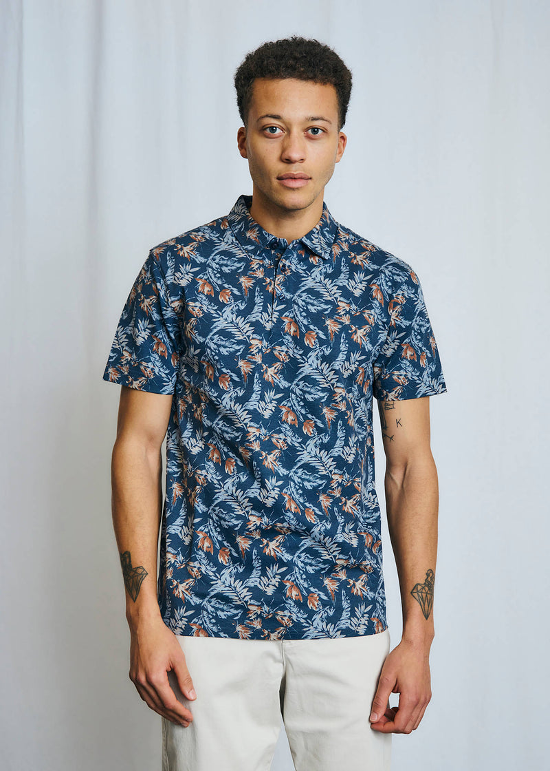 BS Iriomote Regular Fit Polo - Navy