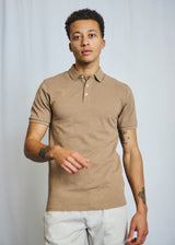 BS Taketomi Regular Fit Polo - Brown