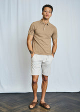 BS Taketomi Regular Fit Polo - Brown