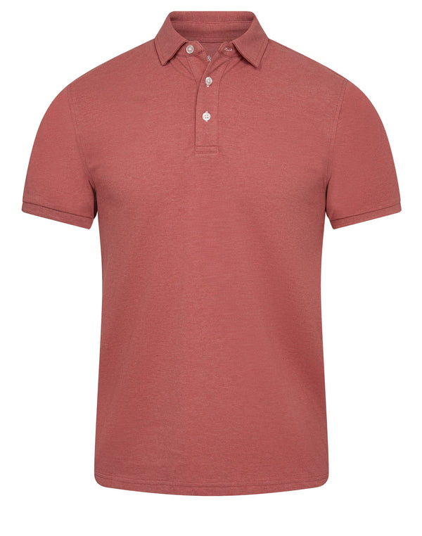 BS Taketomi Regular Fit Polo - Dusty Clay