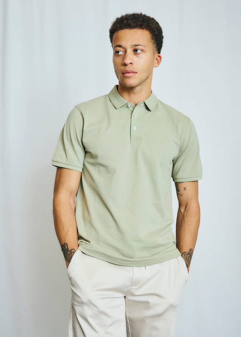 BS Taketomi Regular Fit Polo - Dusty Green