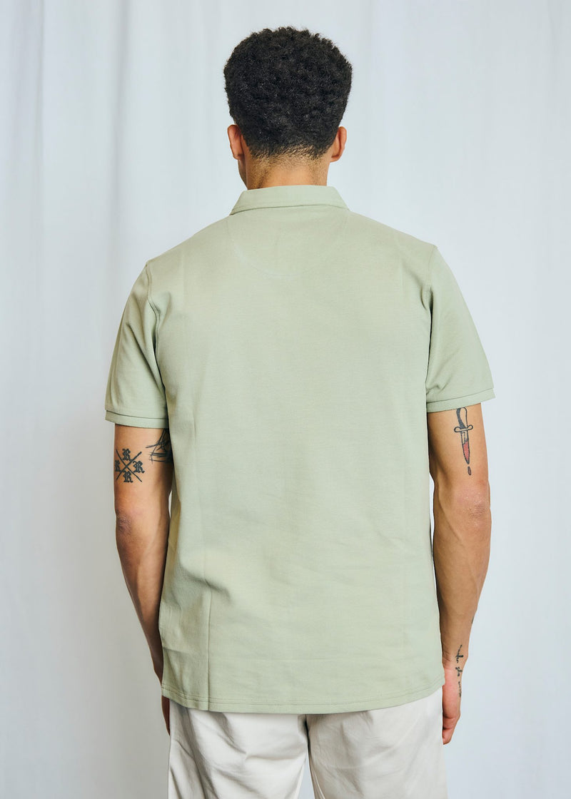 BS Taketomi Regular Fit Polo - Dusty Green