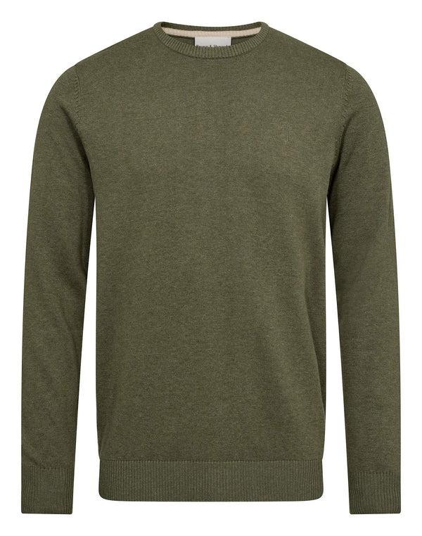 BS Jupiter Regular Fit Knitwear - Army