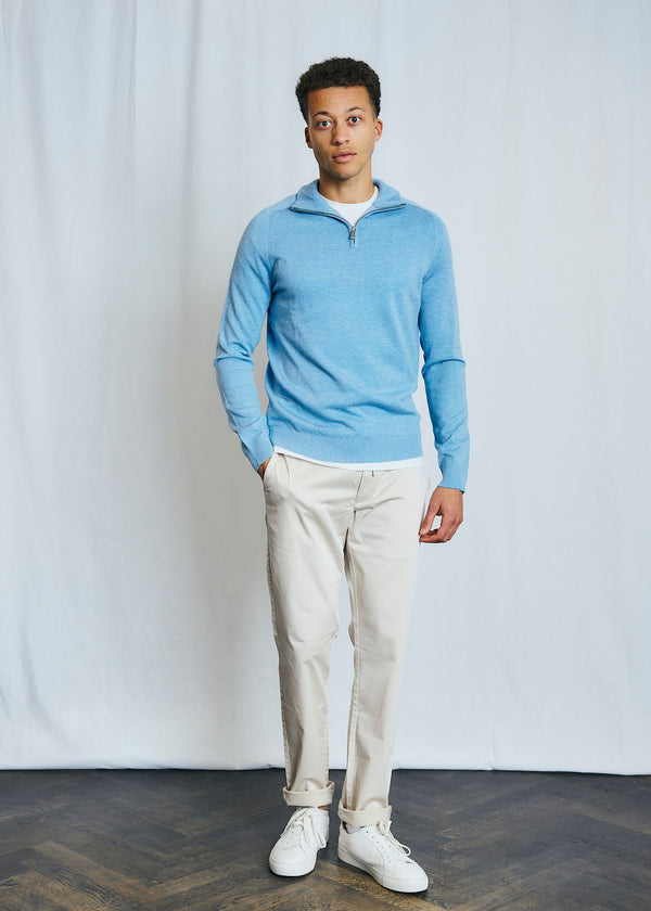 BS Vangelis Regular Fit Knitwear - Light Blue