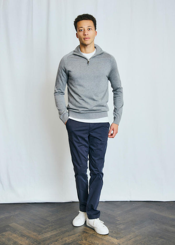 BS Vangelis Regular Fit Knitwear - Light Grey