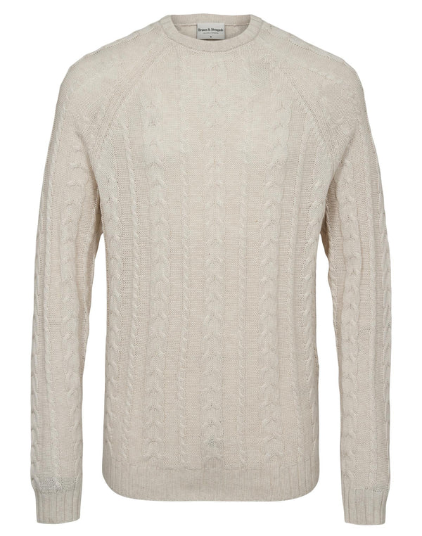BS Odale Regular Fit Knitwear - Off White