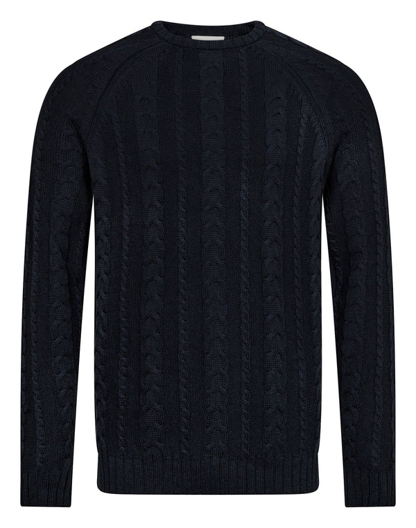 BS Odale Regular Fit Knitwear - Thunder