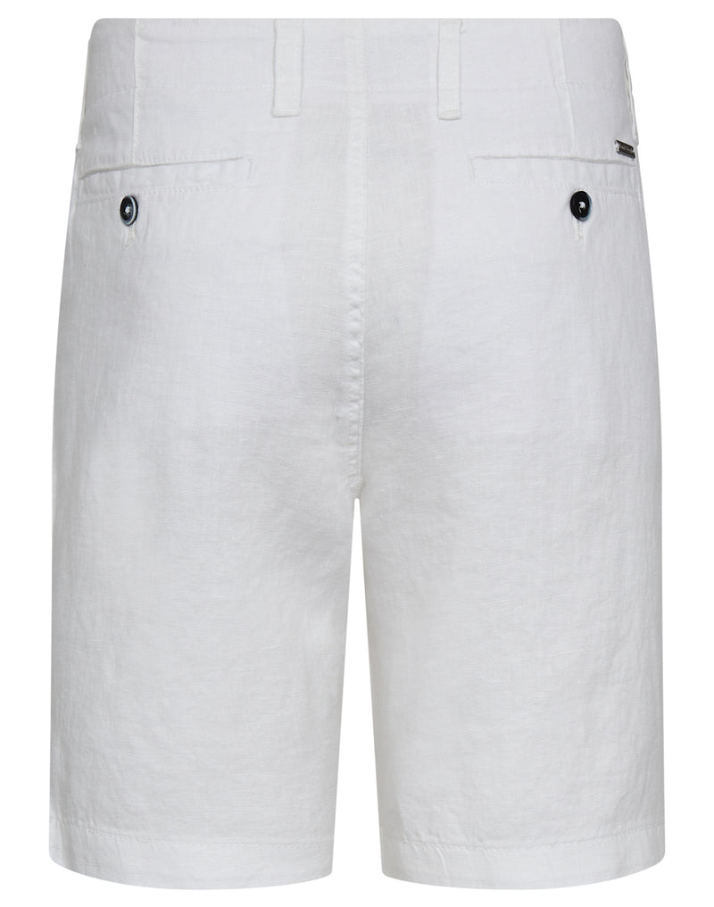 BS Peppon Regular Fit Shorts - White