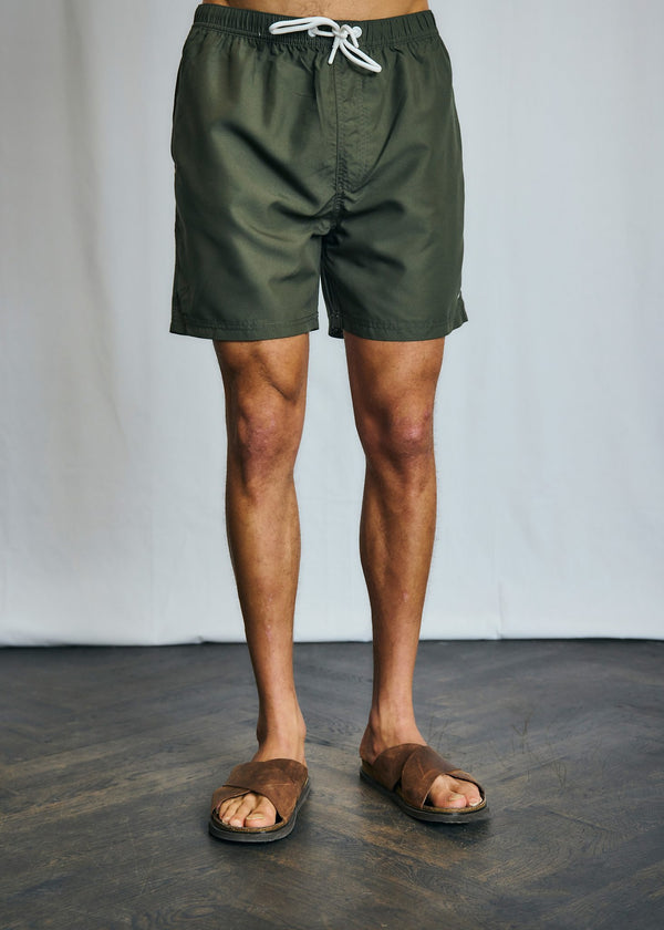 BS Havana Regular Fit Swimshorts - Army