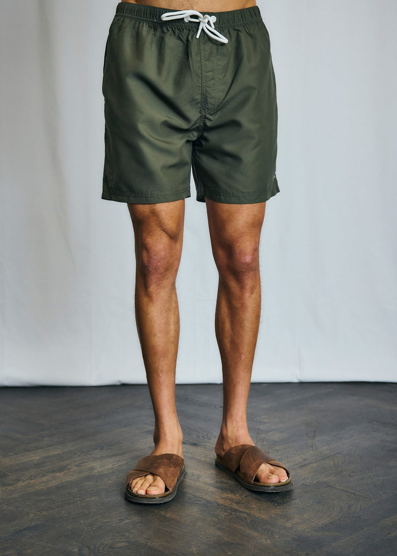 BS Havana Regular Fit Swimshorts - Army