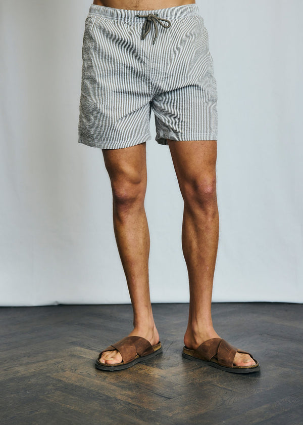 BS Bahia Regular Fit Swimshorts - Army/White