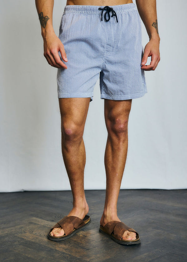 BS Bahia Regular Fit Swimshorts - Navy/White