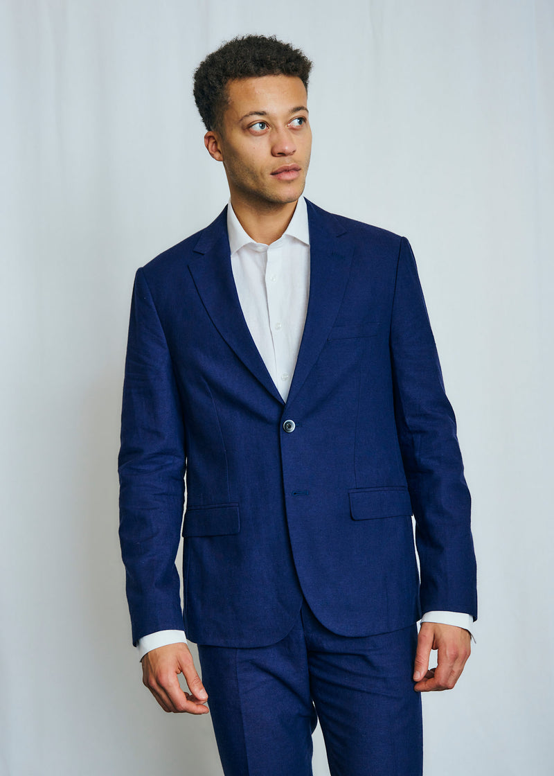 BS Pollino Classic Fit Blazer - Navy