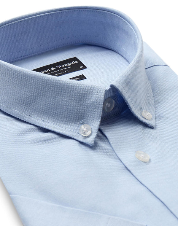 BS Giron Modern Fit Shirt - Light Blue