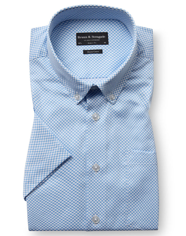 BS Valentin Modern Fit Shirt - Light Blue