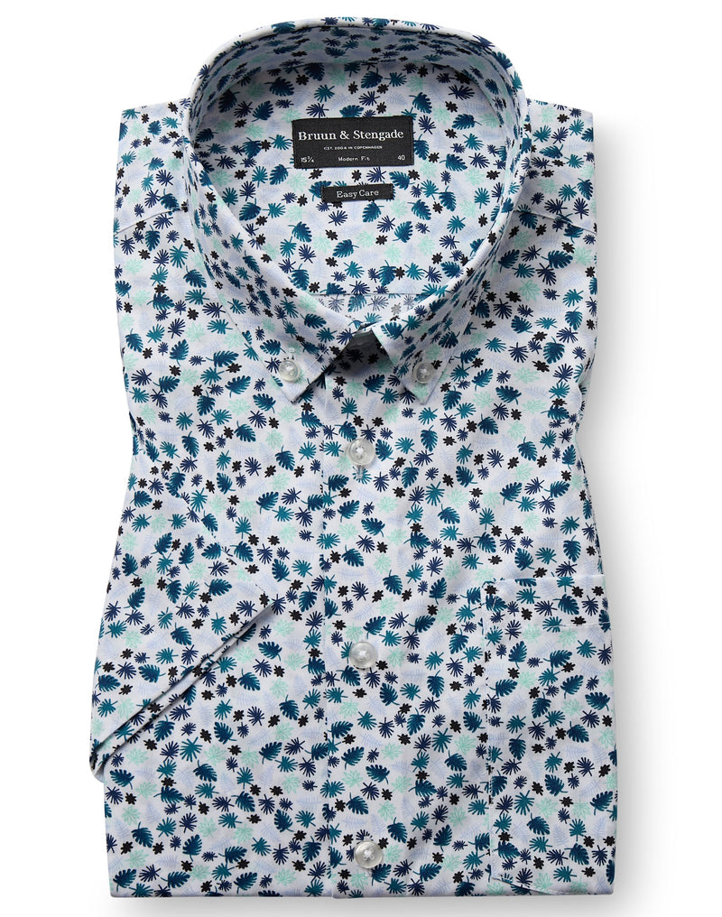 BS Bagnis Modern Fit Shirt - Green