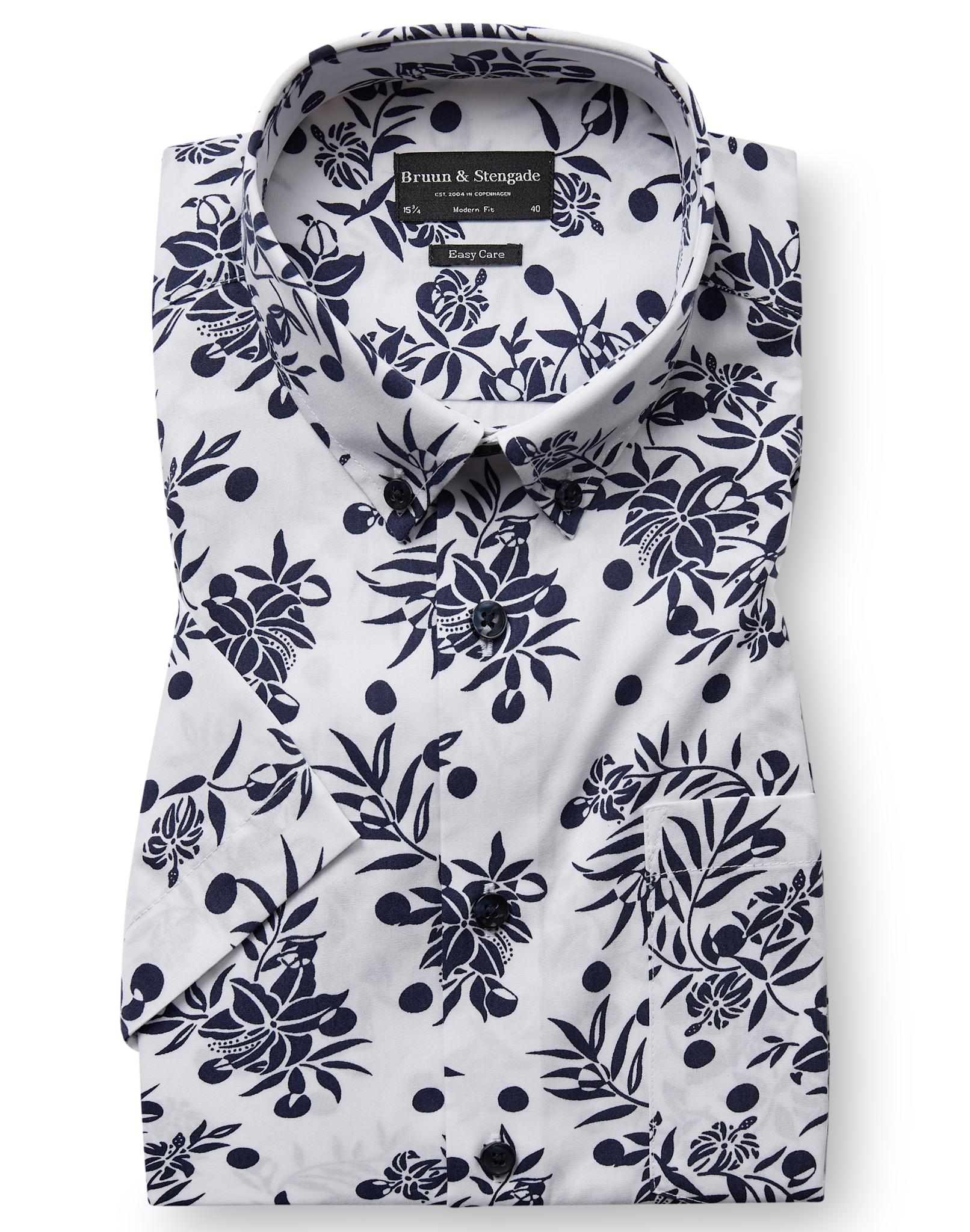BS Mayot Modern Fit Shirt - White