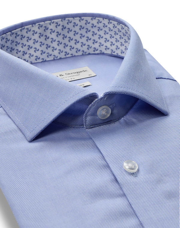 BS Medvedev Slim Fit Shirt - Light Blue