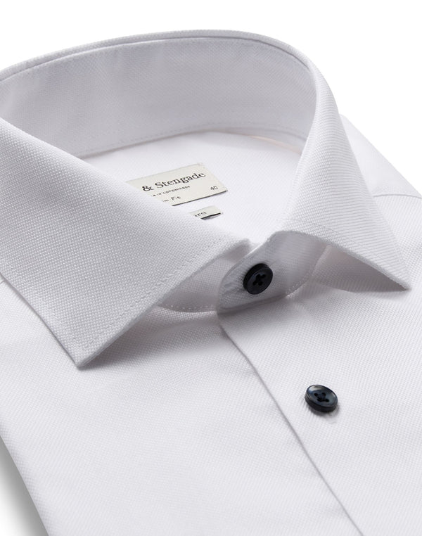 BS Zhang Slim Fit Shirt - White