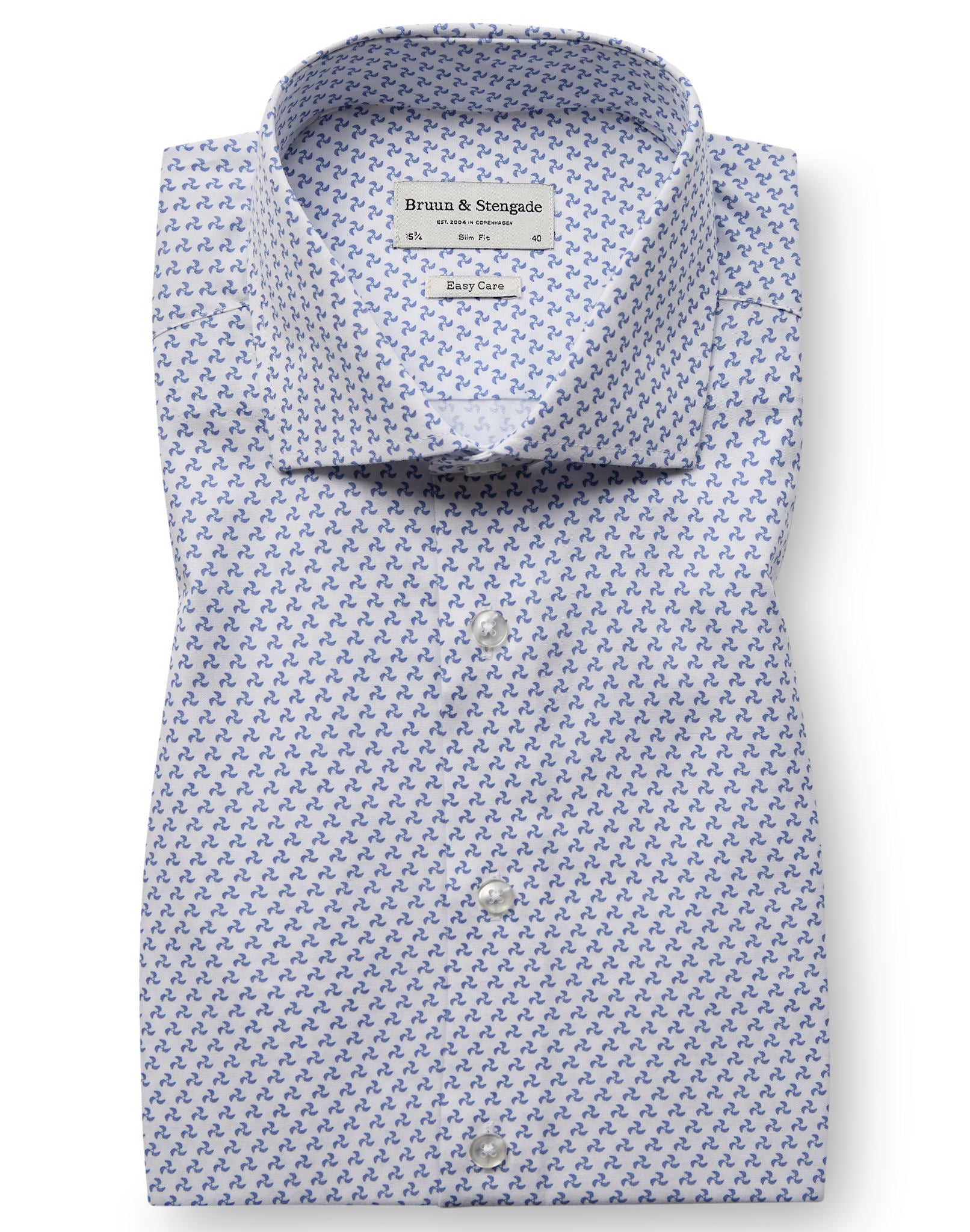 BS Coric Slim Fit Shirt - White