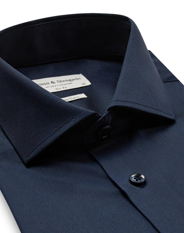 BS Laslo Slim Fit Shirt - Navy