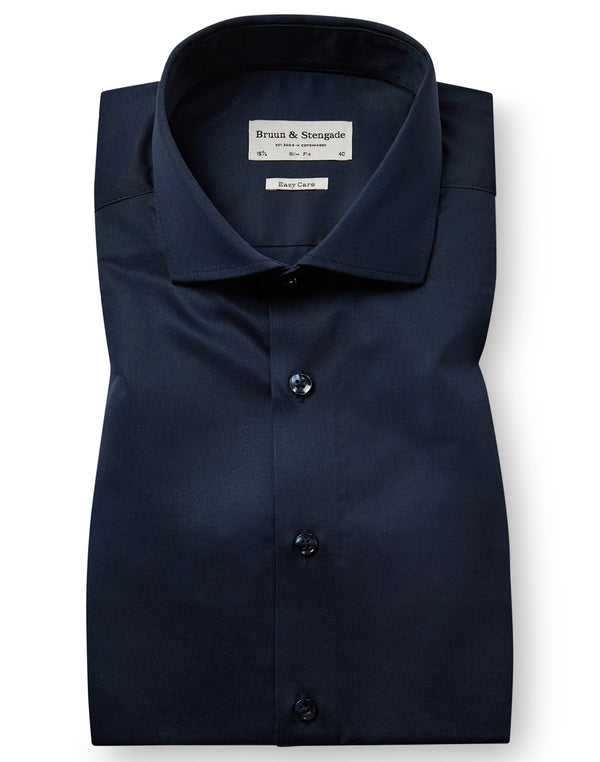 BS Laslo Slim Fit Shirt - Navy
