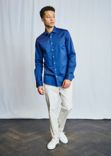 BS Bublik Slim Fit Shirt - Dark Blue