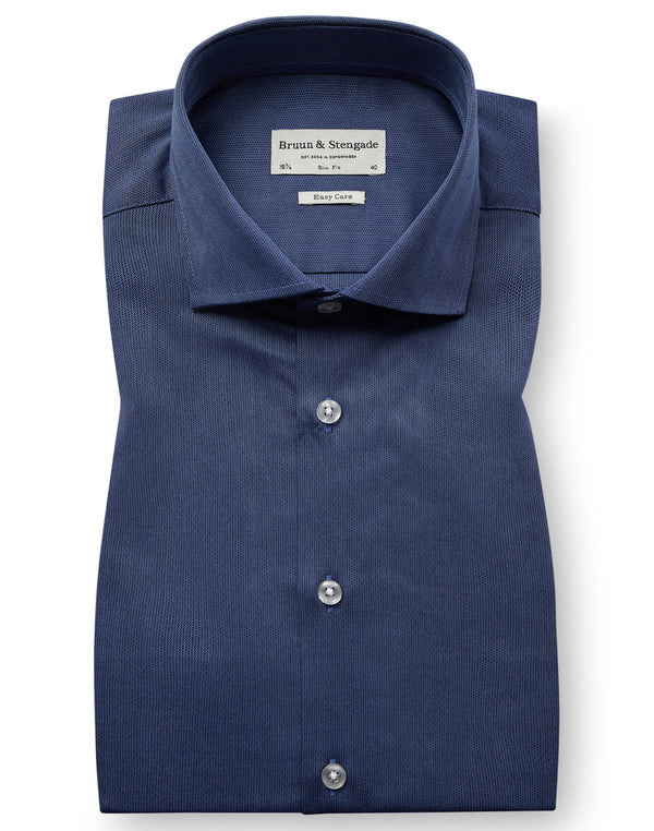 BS Bublik Slim Fit Shirt - Dark Blue