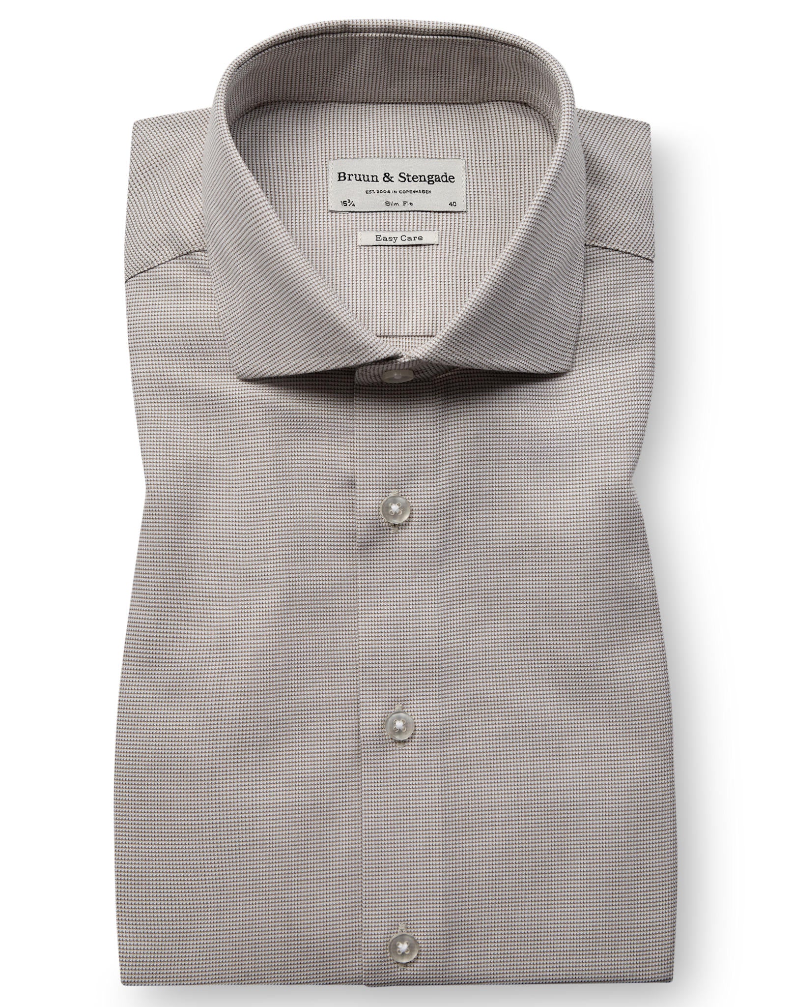 BS Korda Slim Fit Shirt - Sand