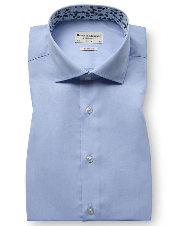 BS Novak Slim Fit Shirt - Light Blue