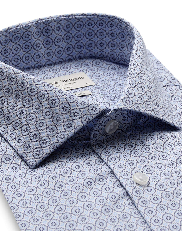BS Jaume Slim Fit Shirt - Light Blue