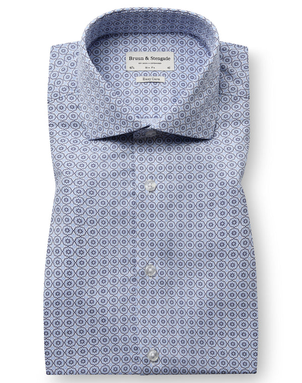 BS Jaume Slim Fit Shirt - Light Blue