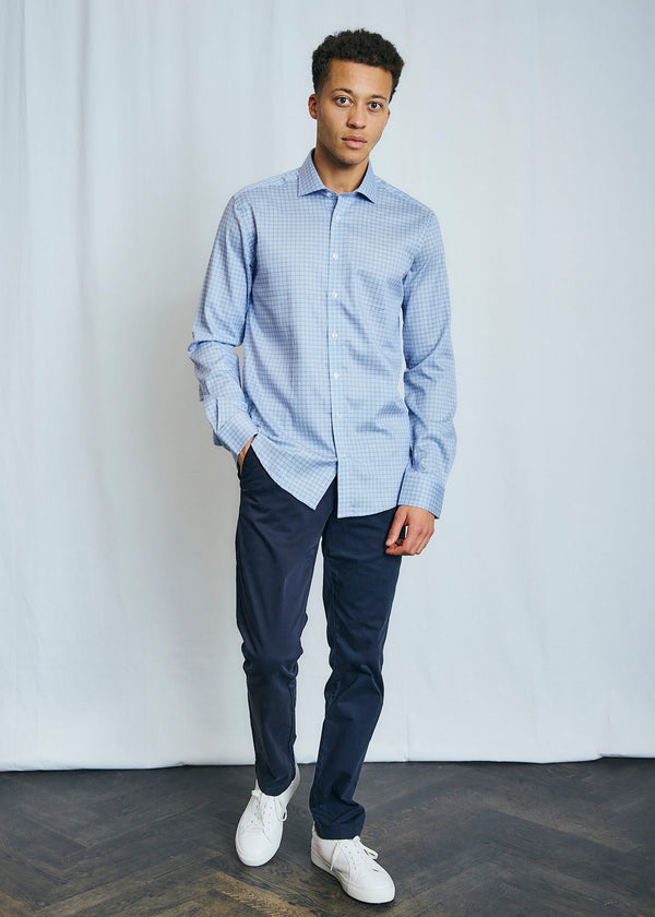 BS Jaume Slim Fit Shirt - Light Blue