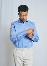 BS Alcaraz Modern Fit Shirt - Light Blue