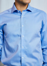 BS Alcaraz Modern Fit Shirt - Light Blue