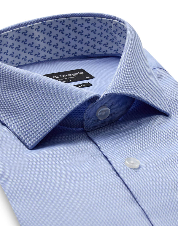 BS Alcaraz Modern Fit Shirt - Light Blue