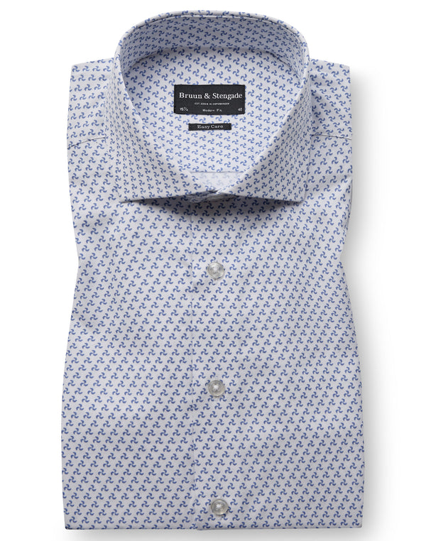 BS Borna Modern Fit Shirt - White