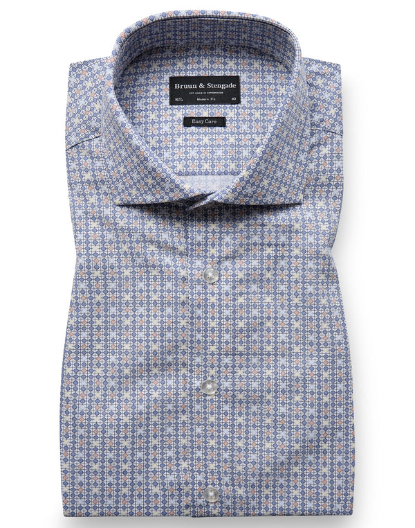 BS Djere Modern Fit Shirt - Blue