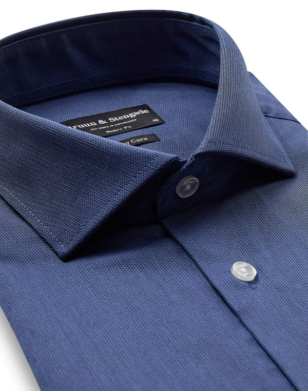 BS Etcheverry Modern Fit Shirt - Dark Blue