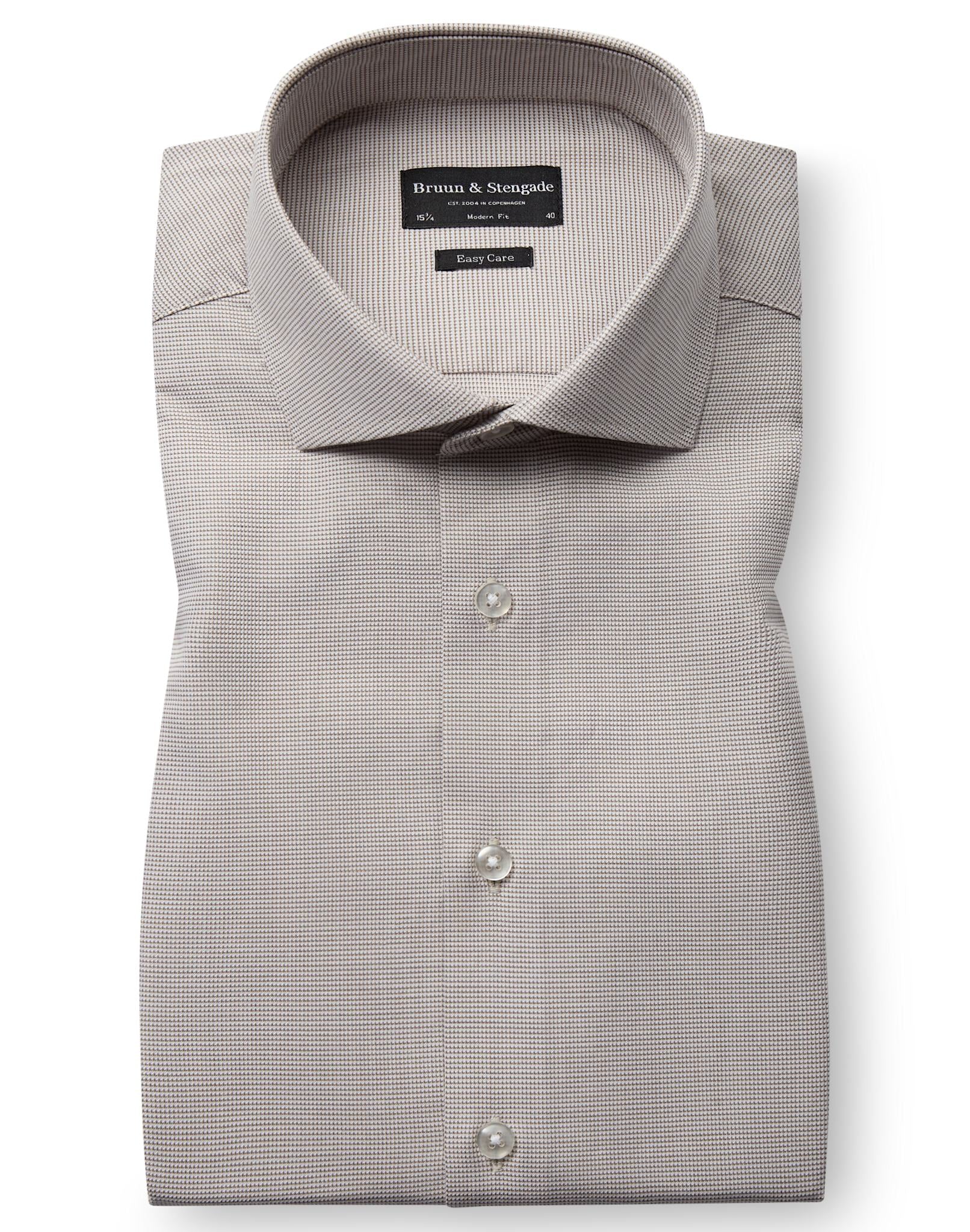 BS Griekspoor Modern Fit Shirt - Sand
