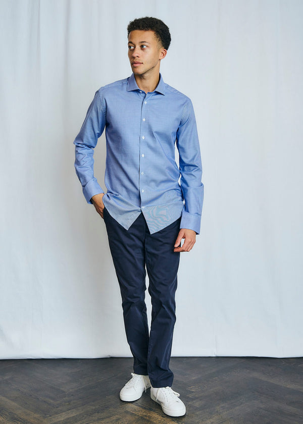 BS Struff Modern Fit Shirt - Dark Blue
