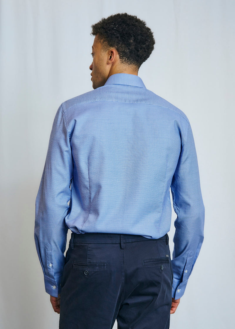 BS Struff Modern Fit Shirt - Dark Blue