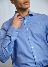 BS Struff Modern Fit Shirt - Dark Blue