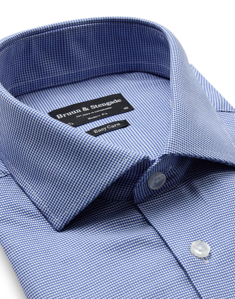 BS Struff Modern Fit Shirt - Dark Blue